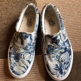 ヴァンズ(VANS)の【VANS】クラシックスリッポン インディゴトロピカル27.0cm(スニーカー)