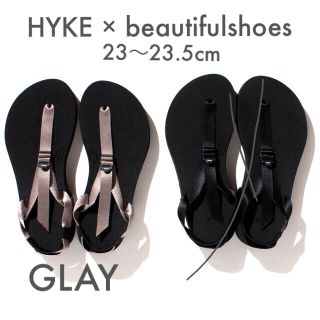 【新品未使用】ハイク×ビューティフルシューズ サンダル HYKE