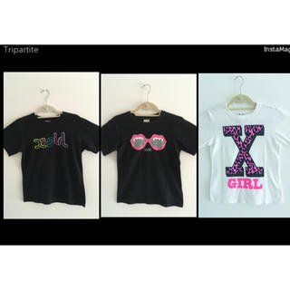 エックスガール(X-girl)の値下げX-girl Tシャツ３枚セット(Tシャツ(半袖/袖なし))
