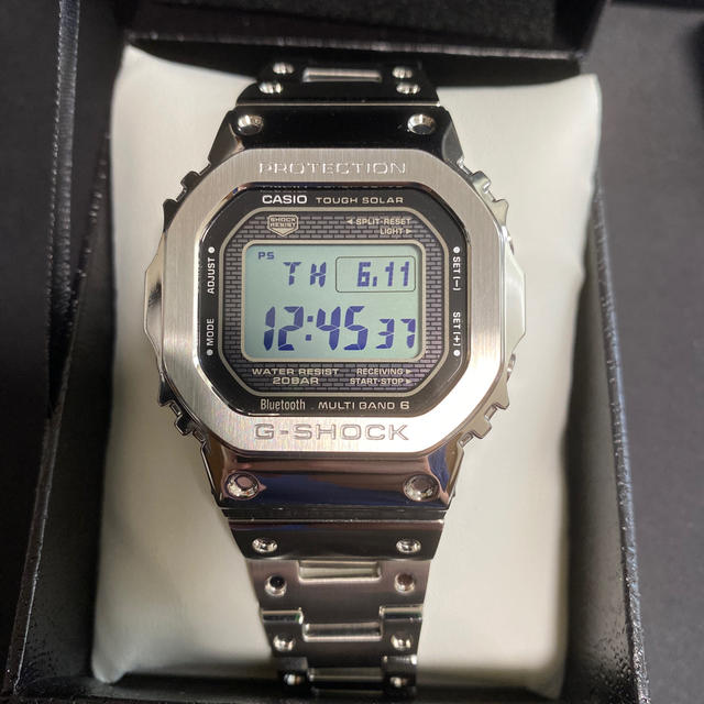 超人気新品 極美品 - G-SHOCK GMW-B5000D-1JF フルメタル G-SHOCK 腕時計(デジタル)