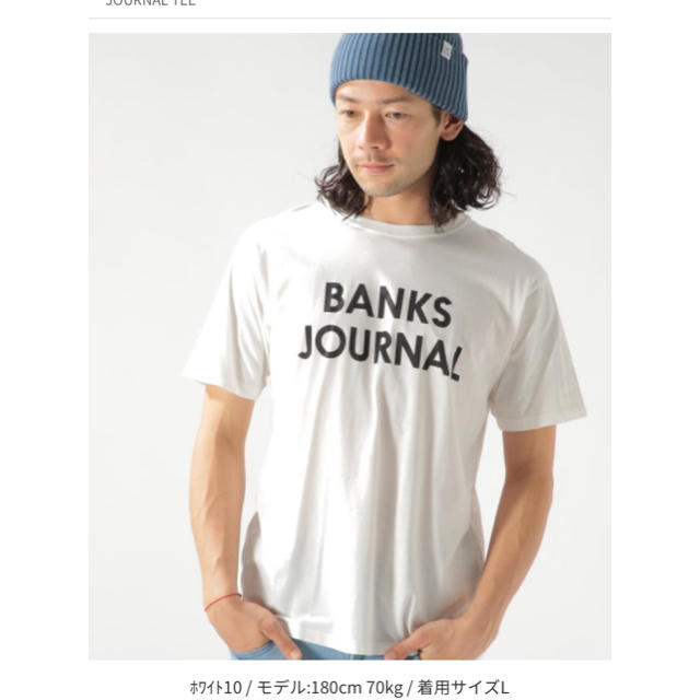 BAYFLOW - 【BANKS JOURNAL(バンクス ジャーナル)】JOURNAL TEEの通販