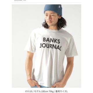 ベイフロー(BAYFLOW)の【BANKS JOURNAL(バンクス ジャーナル)】JOURNAL TEE(Tシャツ/カットソー(半袖/袖なし))