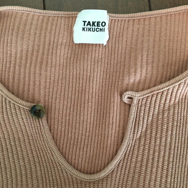 TAKEO KIKUCHI(タケオキクチ)のタケオキクチ　半袖カットソー メンズのトップス(Tシャツ/カットソー(半袖/袖なし))の商品写真