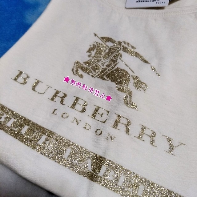 BURBERRY BLUE LABEL(バーバリーブルーレーベル)のBURBERRY ﾊﾞｰﾊﾞﾘｰ ﾌﾞﾙｰﾚｰﾍﾞﾙ Tｼｬﾂ 未使用 ﾎｰｽ  レディースのトップス(Tシャツ(半袖/袖なし))の商品写真