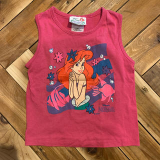 ディズニー(Disney)のVintage The Little Mermaid tank top USA(Tシャツ/カットソー)