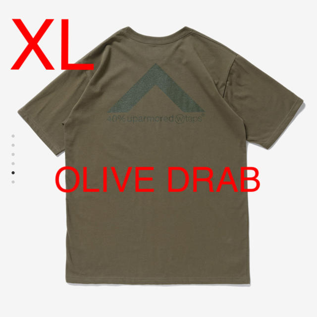 新品 XL wtaps スポット Tシャツ オリーブTシャツ/カットソー(半袖/袖なし)