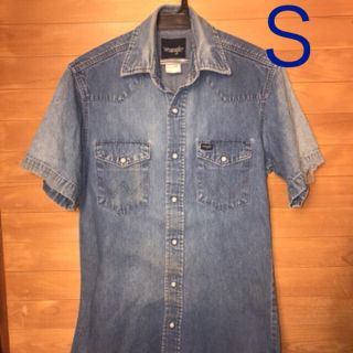 ラングラー(Wrangler)の半袖　デニム　シャツ　ラングラー(シャツ)