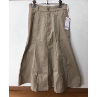 ユニクロ(UNIQLO)の専用  ユニクロ  コットンマーメイドロングスカート(ハイウエスト)  61(ロングスカート)