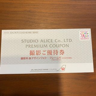 【kan様専用】スタジオアリス　優待券　JAL(その他)