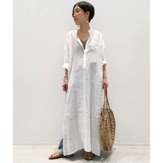 アパルトモンドゥーズィエムクラス(L'Appartement DEUXIEME CLASSE)の新品タグ付き☆アパルトモン・RAMIEシャツワンピース(シャツ/ブラウス(長袖/七分))