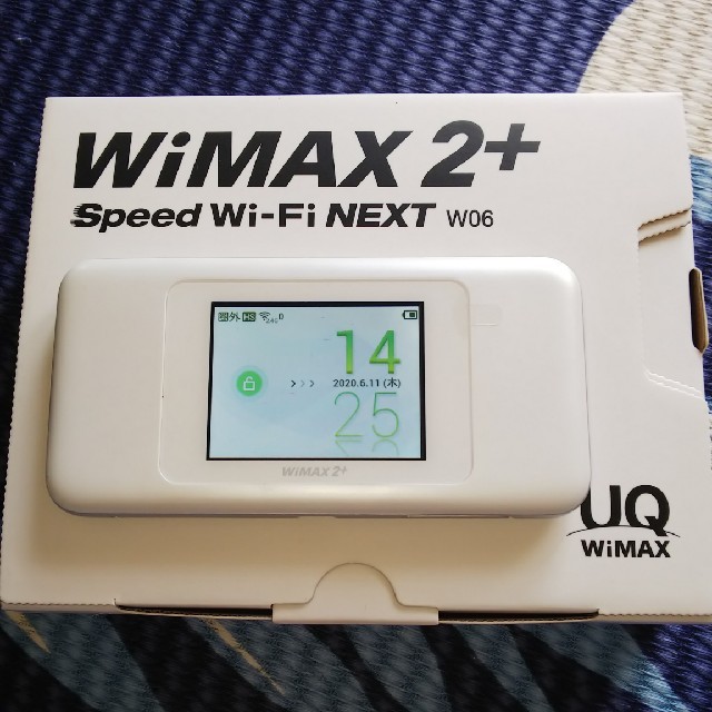 WiMAX2+ W06　中古本体のみ スマホ/家電/カメラのスマートフォン/携帯電話(その他)の商品写真