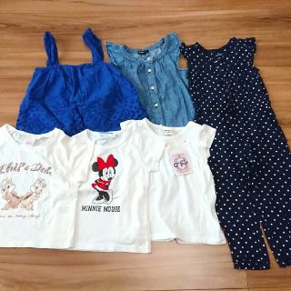 ギャップ(GAP)の子供服  7点セット  女の子  size 100  未使用あり(Tシャツ/カットソー)