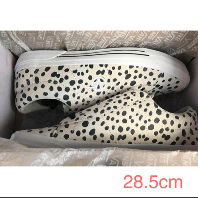 未使用品 Supreme Vans Sid Pro Dalmatian 28.5