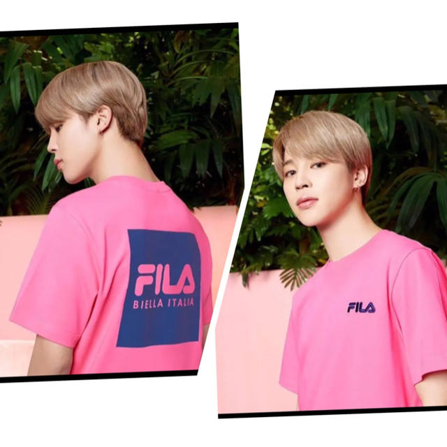 防弾少年団 Bts Bts Fila Tシャツ Jimin ジミン フリーサイズの通販 By ゆきにゃん S Shop ボウダンショウネンダンならラクマ