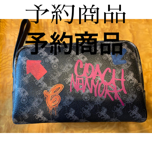 COACH(コーチ)のcoach NY ポーチ　値下げ中！！ レディースのファッション小物(ポーチ)の商品写真