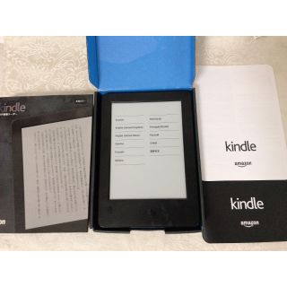 アップル(Apple)のKindle (第7世代)Wi-Fi 4GBブラック広告付き(電子ブックリーダー)