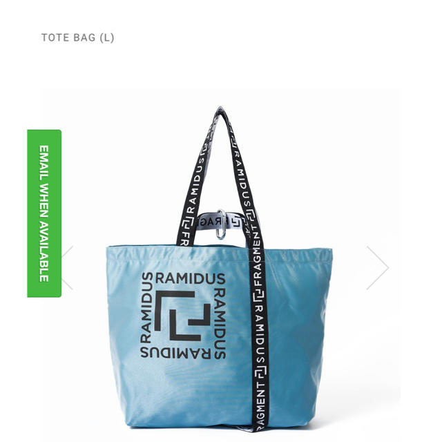 FRAGMENT(フラグメント)のRAMIDUS fragment design tote bag L メンズのバッグ(トートバッグ)の商品写真