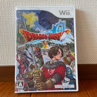 ウィー(Wii)の美品 ドラゴンクエストX 目覚めし五つの種族 オンライン(家庭用ゲームソフト)