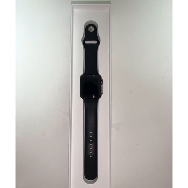 Apple Watch(アップルウォッチ)のApple Watch Series 3 GPSモデル 42mm スペースグレイ メンズの時計(腕時計(デジタル))の商品写真