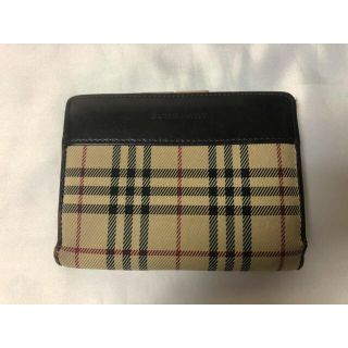 バーバリー(BURBERRY)の【Burberry】折り財布　ノバチェック柄(財布)