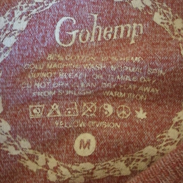 GO HEMP(ゴーヘンプ)のgohemp ゴーヘンプ　Tシャツ　七分丈 メンズのトップス(Tシャツ/カットソー(七分/長袖))の商品写真