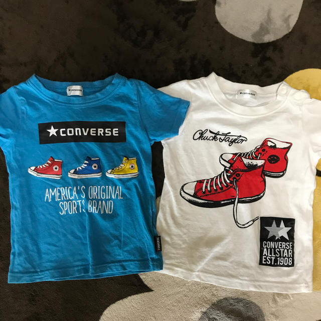 CONVERSE(コンバース)のCONVERSE 半袖 キッズ/ベビー/マタニティのキッズ服男の子用(90cm~)(Tシャツ/カットソー)の商品写真