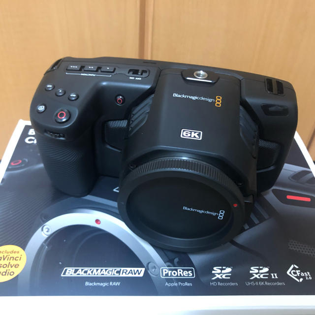 売れ筋アイテムラン Blackmagic 6K camera cinema pocket ビデオカメラ ...