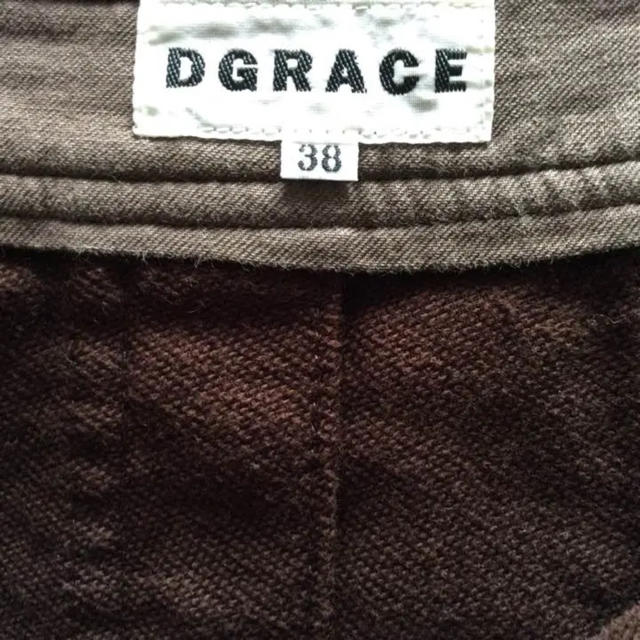 DGRACE(ディグレース)の美品！DGRACEのダークブラウンのミモレ丈スカート 38 コーデュロイ 焦茶色 レディースのスカート(ひざ丈スカート)の商品写真