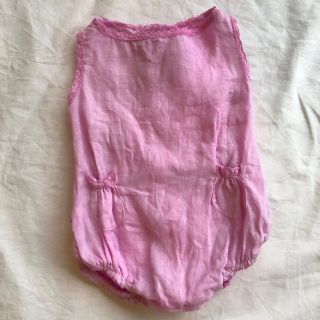 ザラホーム(ZARA HOME)のZARAHOME Baby 新生児 ピンクロンパース 60 ZARA BABY(ロンパース)