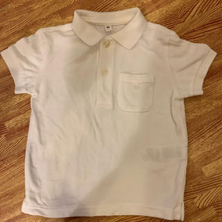 ムジルシリョウヒン(MUJI (無印良品))の無印良品　半袖ポロシャツ　90センチ(Tシャツ/カットソー)