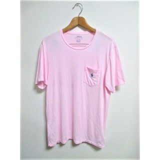 ポロラルフローレン(POLO RALPH LAUREN)の☆ポロ ラルフローレン ワンポイント Ｔシャツ/メンズ/M☆ピンク(Tシャツ/カットソー(半袖/袖なし))