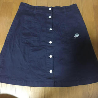 刺繍　スカート (ひざ丈スカート)