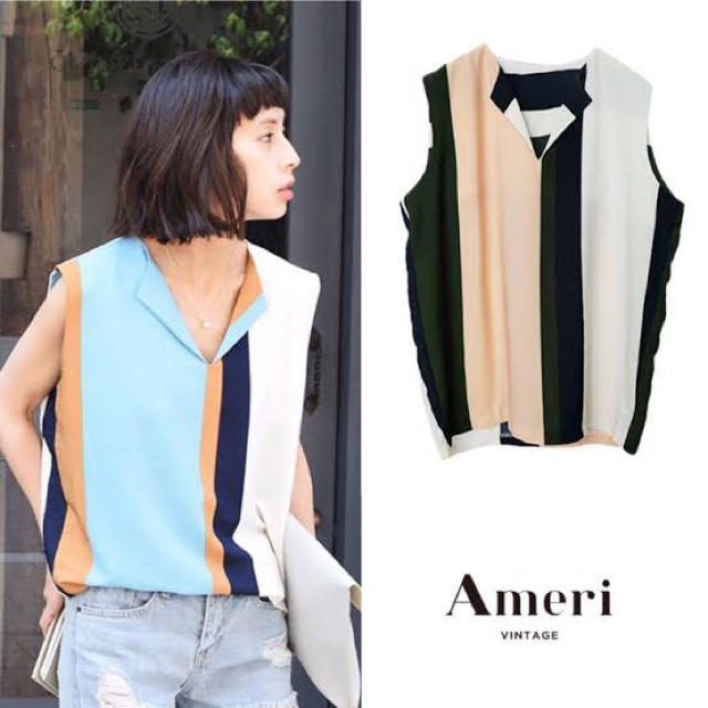 Ameri VINTAGE(アメリヴィンテージ)のいちとおと様 専用 7/1までお取り置き レディースのトップス(シャツ/ブラウス(半袖/袖なし))の商品写真