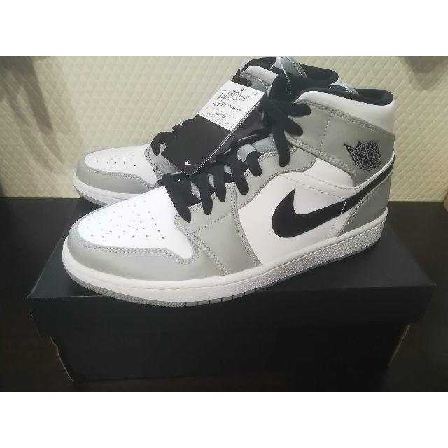 AIR JORDAN 1 MID MID LIGHTSMOKEGREY