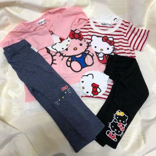 サンリオ(サンリオ)のキティちゃん　4枚セット(Tシャツ/カットソー)