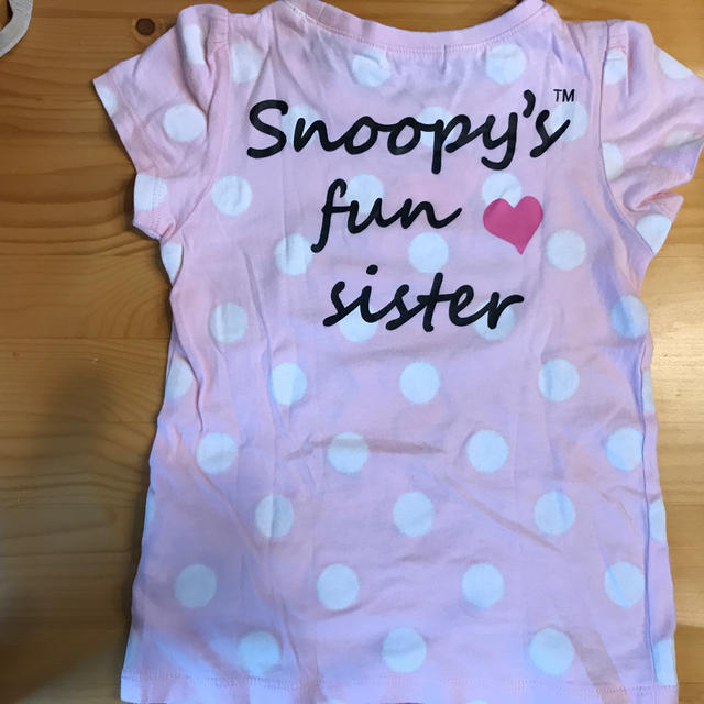 SNOOPY(スヌーピー)のSNOOPYベル　Tシャツ キッズ/ベビー/マタニティのキッズ服女の子用(90cm~)(Tシャツ/カットソー)の商品写真