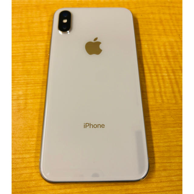 美品中古！iPhone X Silver 64 GB SIMフリー ① 安心の日本製 スマホ