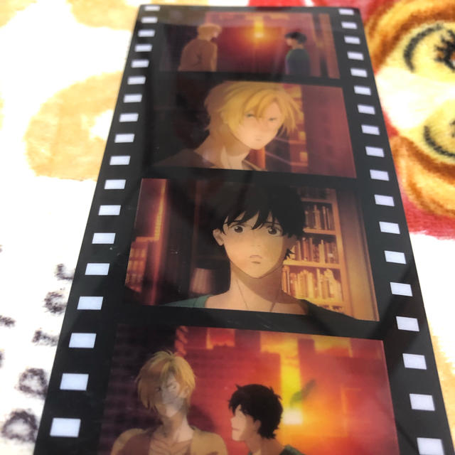 BANANA FISH(バナナフィッシュ)のバナナフィッシュ　カフェ　フィルムしおり エンタメ/ホビーのおもちゃ/ぬいぐるみ(キャラクターグッズ)の商品写真