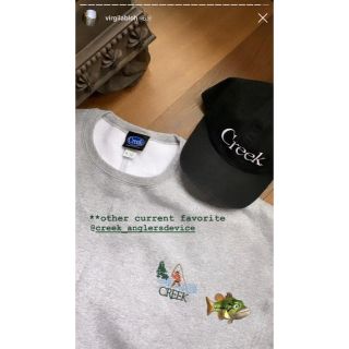 Creek Angler's Device Crew neckの通販 by 🐝 's shop|ラクマ