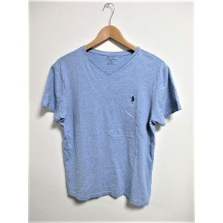 ポロラルフローレン(POLO RALPH LAUREN)の☆ポロ ラルフローレン ワンポイント Vネック Ｔシャツ/メンズ/S(Tシャツ/カットソー(半袖/袖なし))