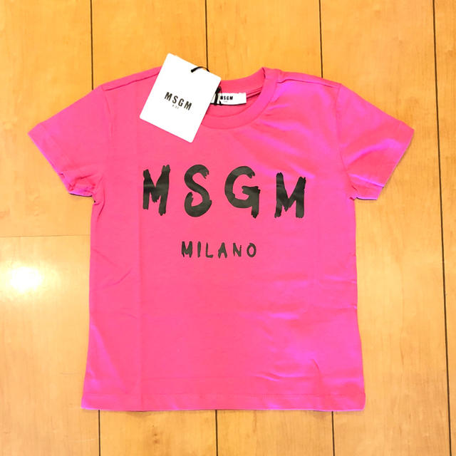 新品☆MSGM キッズ　Tシャツ4Y