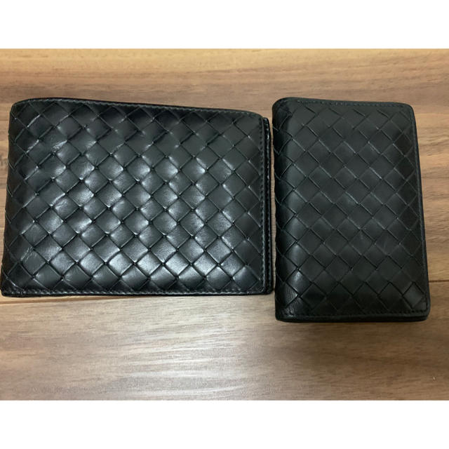 ☆本日限定値下げ☆BOTTEGA VENETA 二つ折り財布　カードケースセット