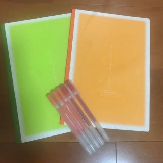 ムジルシリョウヒン(MUJI (無印良品))のペンとノートのセット！(ノート/メモ帳/ふせん)