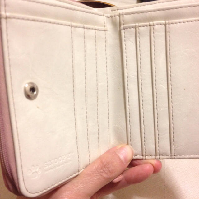 SNOOPY(スヌーピー)の❤️ピンク スヌーピー財布 レディースのファッション小物(財布)の商品写真
