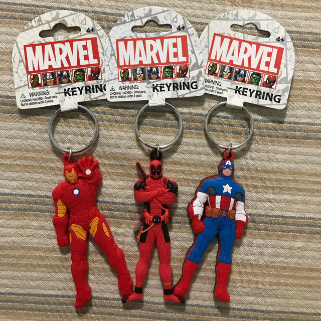 MARVEL(マーベル)のマーベル　キーリングセット メンズのファッション小物(キーホルダー)の商品写真