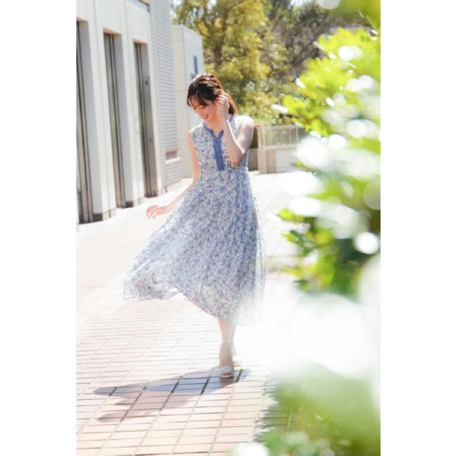 JILL by JILLSTUART(ジルバイジルスチュアート)のjill by完売色 新品 ｜美人百花 5月号掲載｜サマーエスニックワンピース レディースのワンピース(ロングワンピース/マキシワンピース)の商品写真