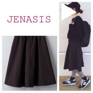 ジーナシス(JEANASIS)のJEANASIS フレアスカート(ひざ丈スカート)