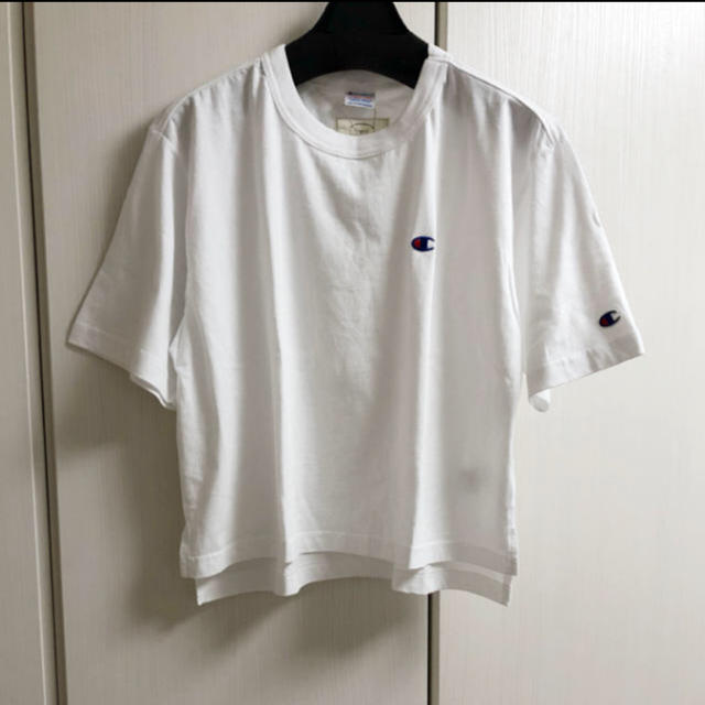 Ungrid(アングリッド)の新品 ChampionショートルーズTee レディースのトップス(Tシャツ(半袖/袖なし))の商品写真