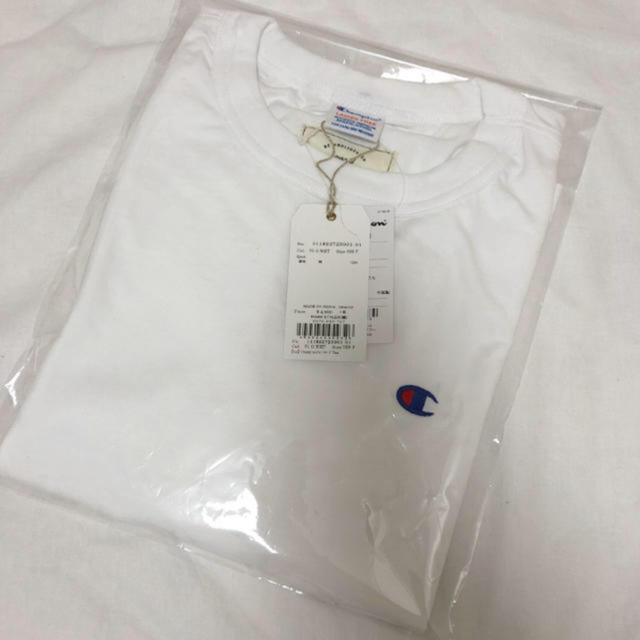 Ungrid(アングリッド)の新品 ChampionショートルーズTee レディースのトップス(Tシャツ(半袖/袖なし))の商品写真