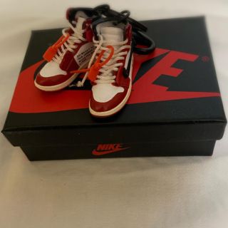 AIR JORDAN1 オフホワイト　キーホルダー(スニーカー)